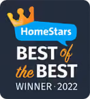 HomeStars Best of the Best Winner 2022